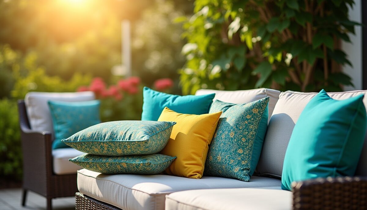 Comment choisir les coussins parfaits pour sublimer votre salon de jardin ?
