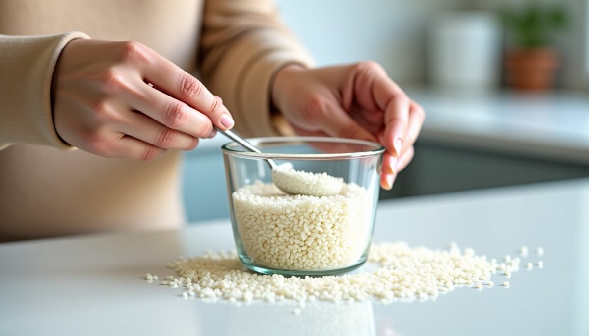 Comment mesurer la quantité parfaite de riz par personne grâce au guide des verres doseurs