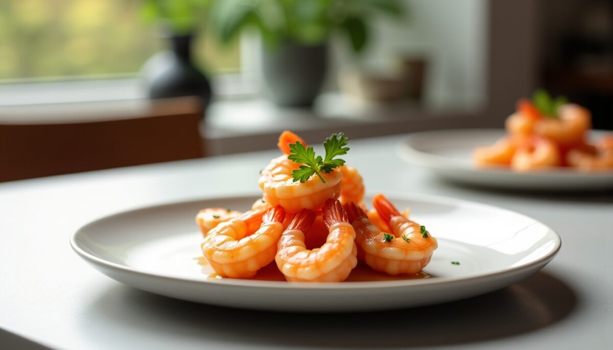 Comment déterminer la quantité idéale de crevettes à servir par personne à chaque repas ?