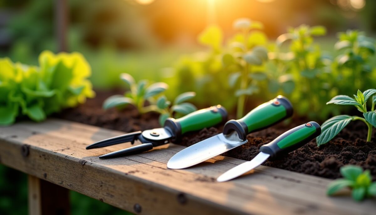 Les outils incontournables pour cultiver votre jardin sans jamais vous épuiser